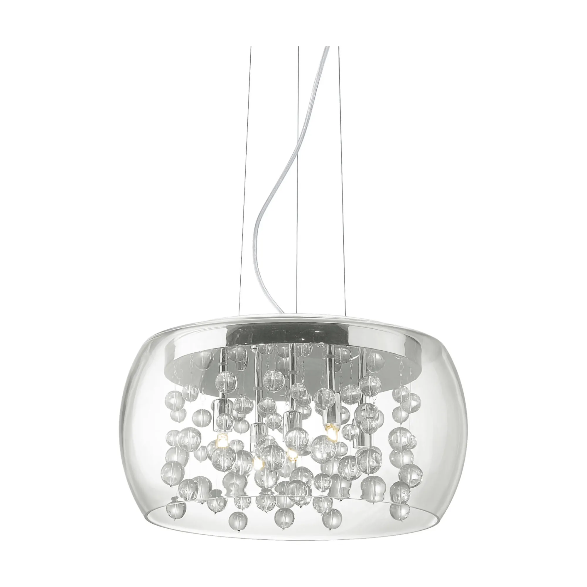 Ideal-Lux - Lampada a sospensione AUDI-80 SP5 , 40 x 40 x h45 cm,<Dmora Outlet