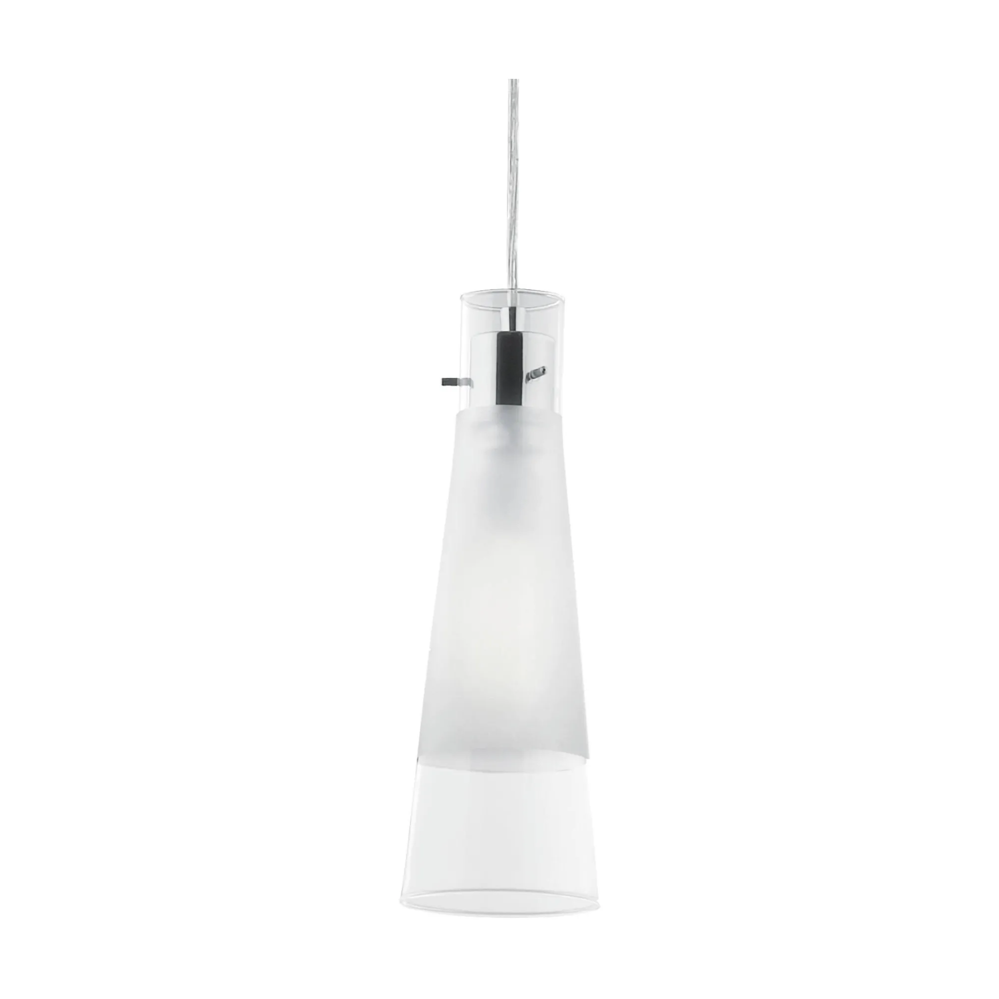 Ideal-Lux - Lampada a sospensione KUKY SP1, 11 x 11 x h60 cm,<Dmora New