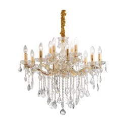 Ideal-Lux - Lampada a sospensione FLORIAN SP12 , 72 x 72 x h90 cm,<Dmora Best Sale