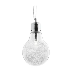 Ideal-Lux - Lampada a sospensione LUCE MAX SP1 SMALL, 22 x 22 x h64 cm,<Dmora Fashion