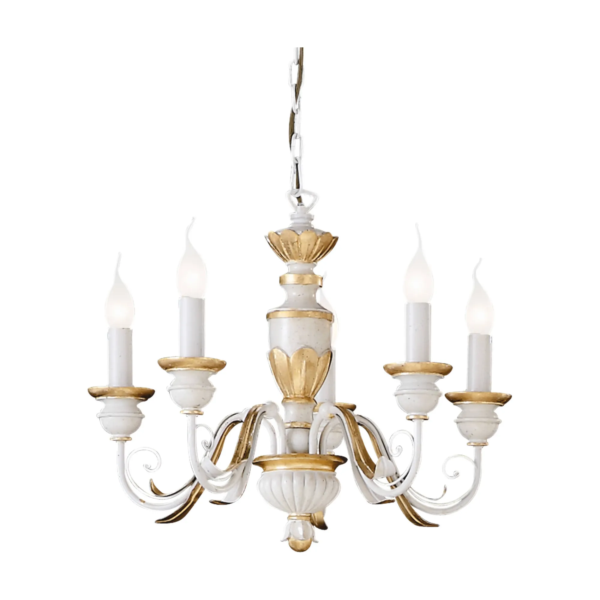 Ideal-Lux - Lampada a sospensione FIRENZE SP5 , 55 x 55 x h66 cm,<Dmora Shop