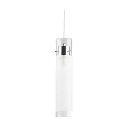 Ideal-Lux - Lampada a sospensione FLAM SP1 BIG, 10 x 10 x h70 cm,<Dmora Discount