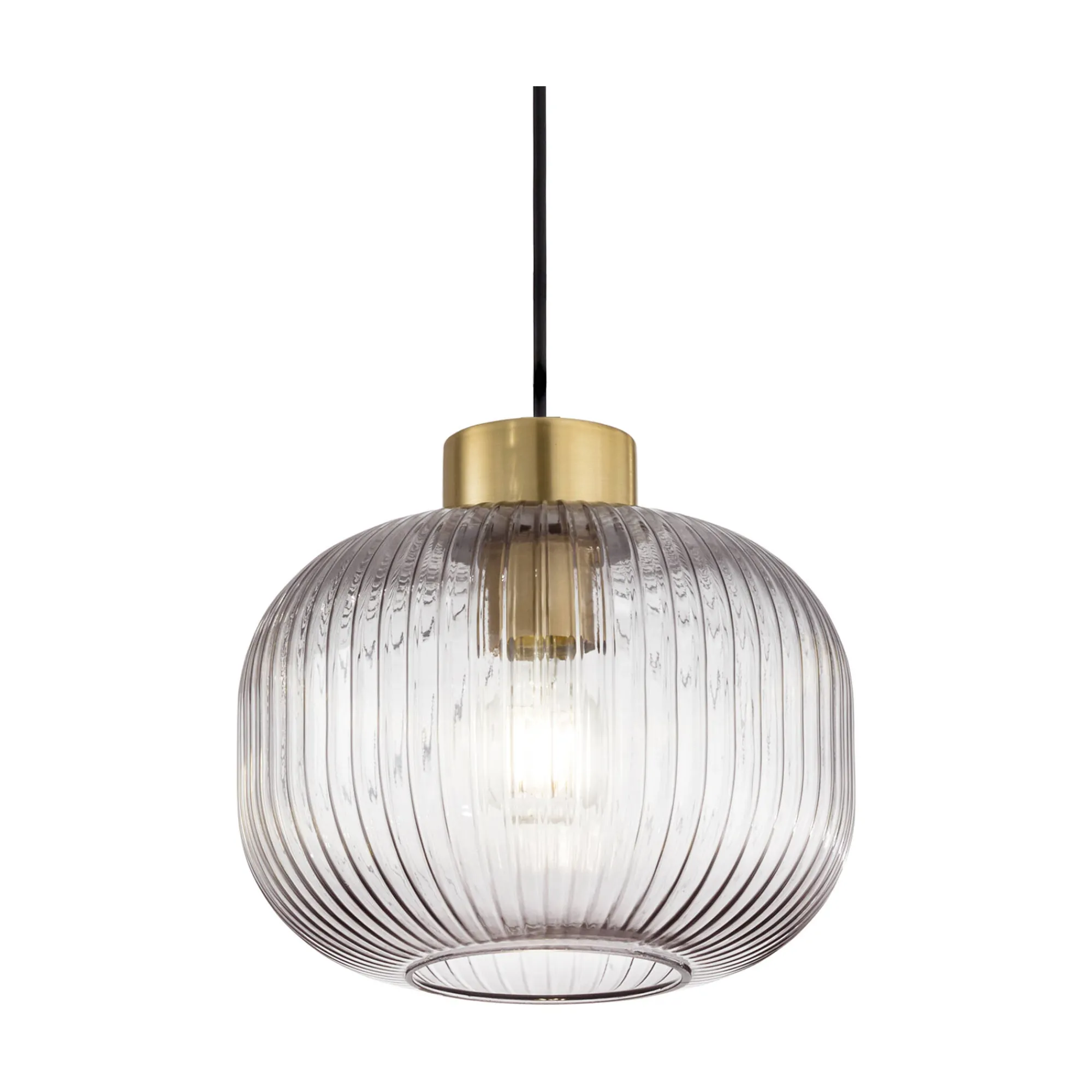Ideal-Lux - Lampada a sospensione MINT-2 SP1 FUME', 24 x 24 x h44 cm,<Dmora Flash Sale