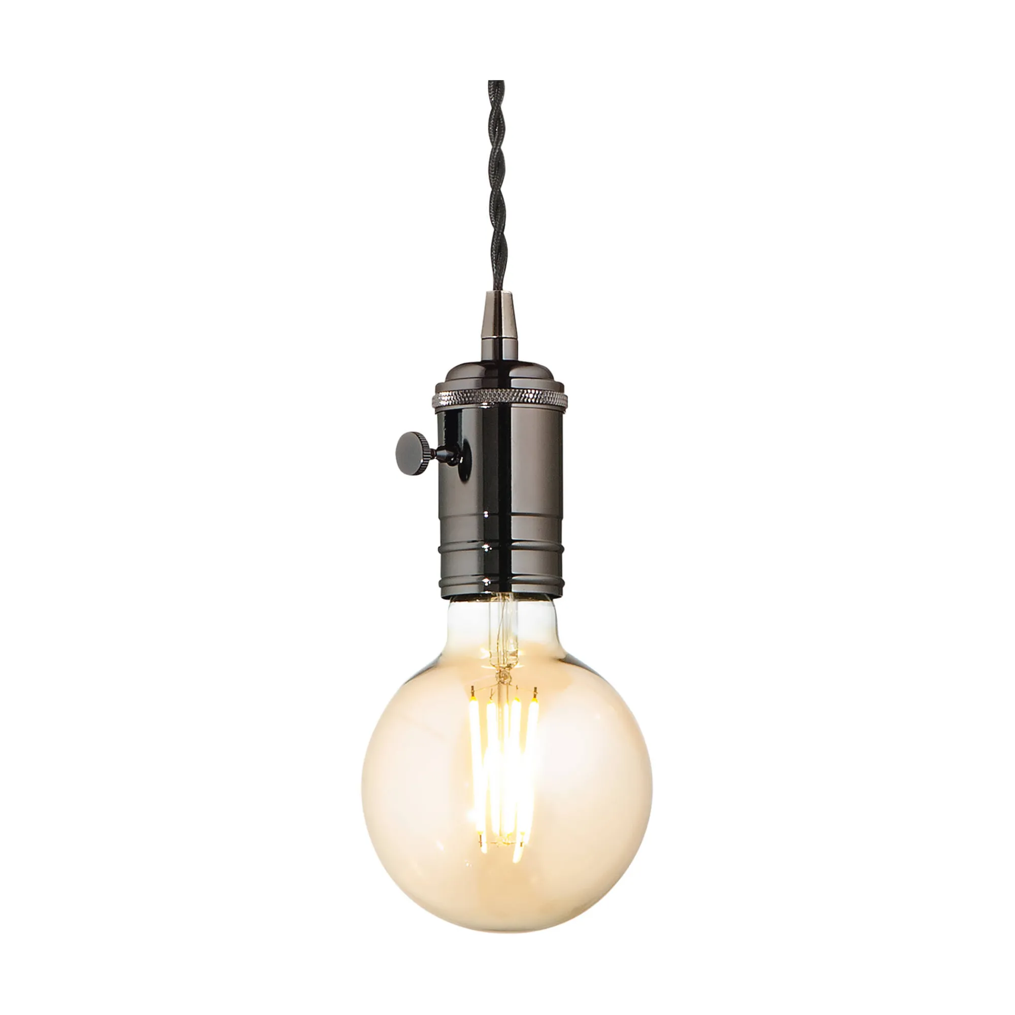 Ideal-Lux - Lampada a sospensione DOC SP1 PIOMBO, 9 x 9 x h34 cm,<Dmora Flash Sale
