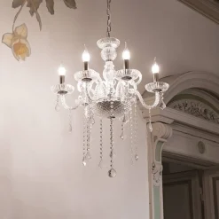 Ideal-Lux - Lampada a sospensione GIUDECCA SP6 , 58 x 58 x h90 cm,<Dmora Sale
