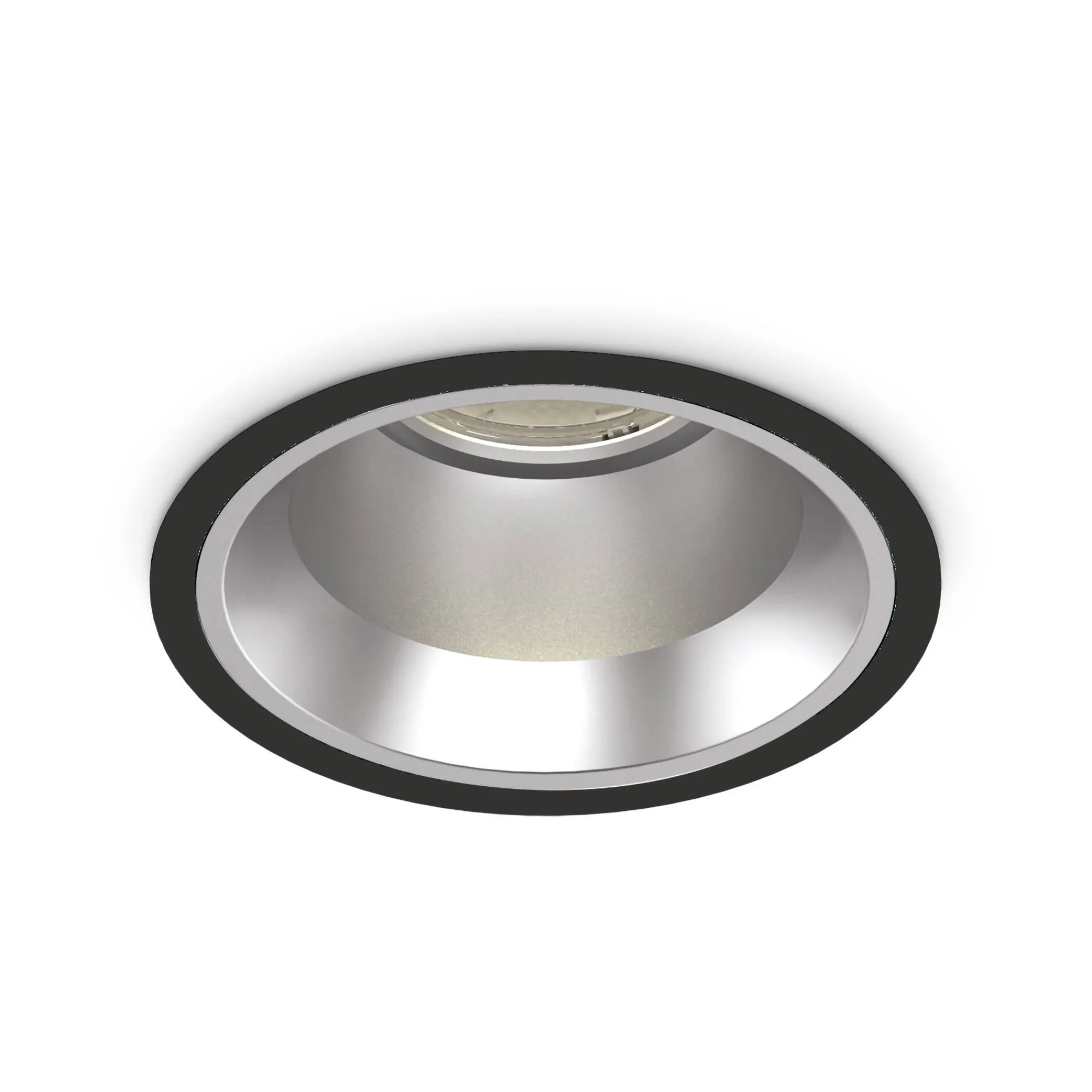 Ideal-Lux - Lampada da incasso OFF FI 28W 3000K BK, 16 x 16 x h10 cm,<Dmora Best