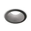Ideal-Lux - Lampada da incasso GAME TRIM ROUND 11W 3000K BK BK IP65, 9 x 9 x h8 cm,<Dmora Clearance