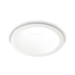 Ideal-Lux - Lampada da incasso GAME TRIM ROUND 11W 3000K WH WH IP65, 9 x 9 x h8 cm,<Dmora Online