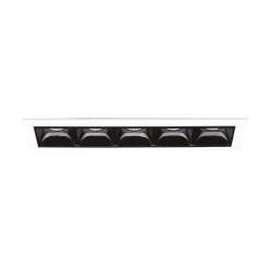 Ideal-Lux - Lampada da incasso LIKA FI TRIM 12W 3000K WH, 15 x 5 x h5 cm,<Dmora Online