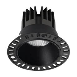 Ideal-Lux - Lampada da incasso GAME TRIMLESS ROUND 11W 3000K BK , 10 x 10 x h8 cm,<Dmora New