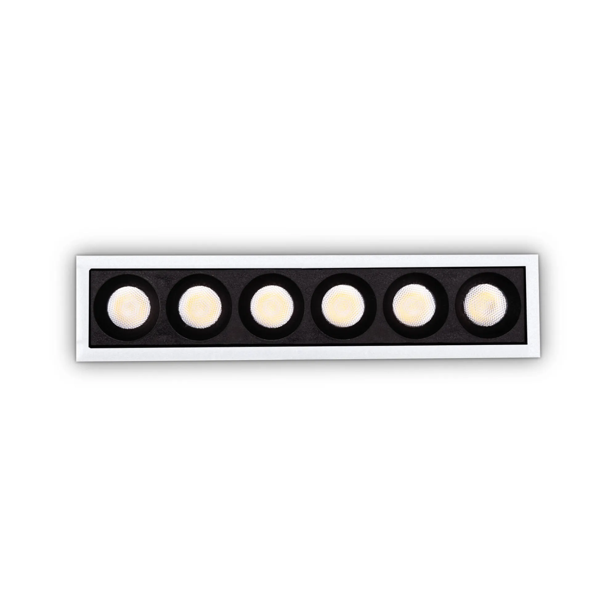 Ideal-Lux - Lampada da incasso LIKA FI SLIM 20W 3000K WH, 24 x 3 x h4 cm,<Dmora Discount