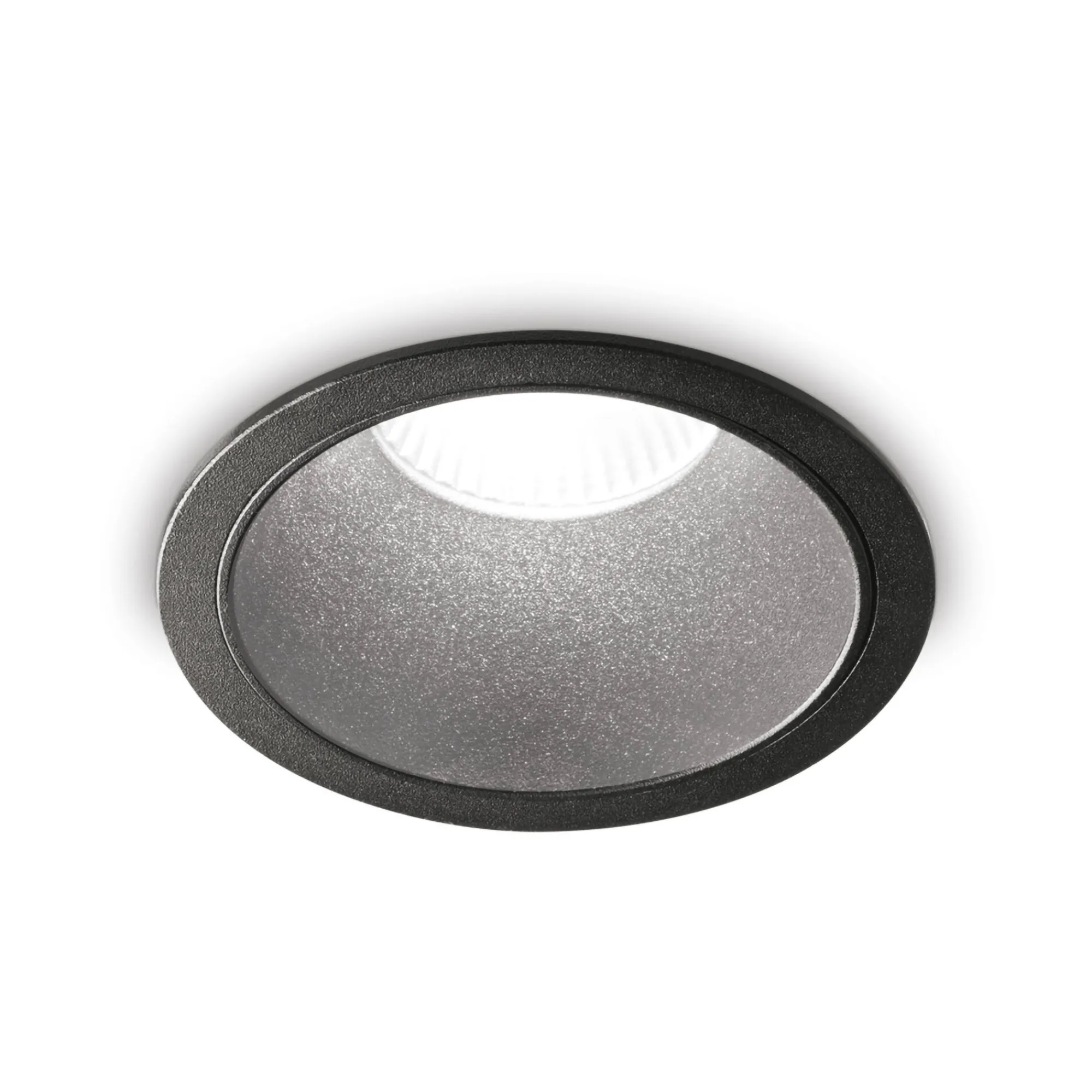 Ideal-Lux - Lampada da incasso GAME TRIM ROUND 20W 3000K BK BK, 12 x 12 x h11 cm,<Dmora Clearance