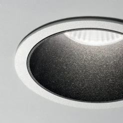 Ideal-Lux - Lampada da incasso GAME TRIM ROUND 11W 3000K WH BK, 9 x 9 x h8 cm, Bianco e Nero<Dmora Best Sale