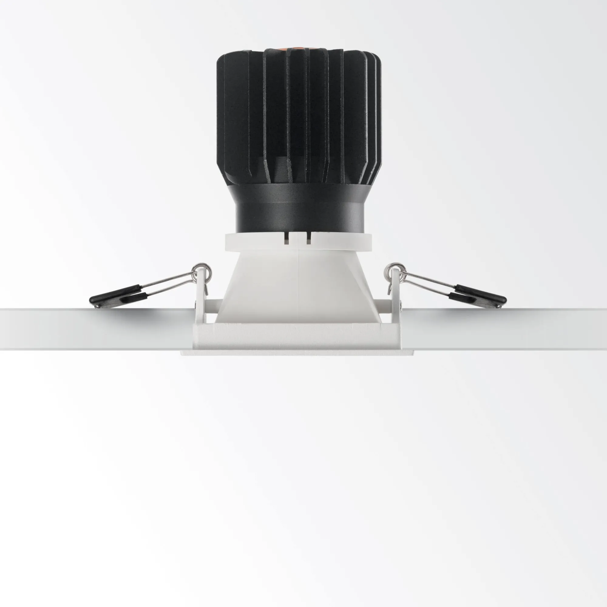 Ideal-Lux - Lampada da incasso GAME TRIM SQUARE 11W 3000K WH WH, 8 x 8 x h12 cm,<Dmora Hot