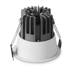 Ideal-Lux - Lampada da incasso GAME TRIM ROUND 11W 3000K WH WH, 9 x 9 x h8 cm,<Dmora Cheap