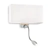 Ideal-Lux - Lampada da parete HOTEL AP2 , 32 x 23 x h11 cm,<Dmora Outlet