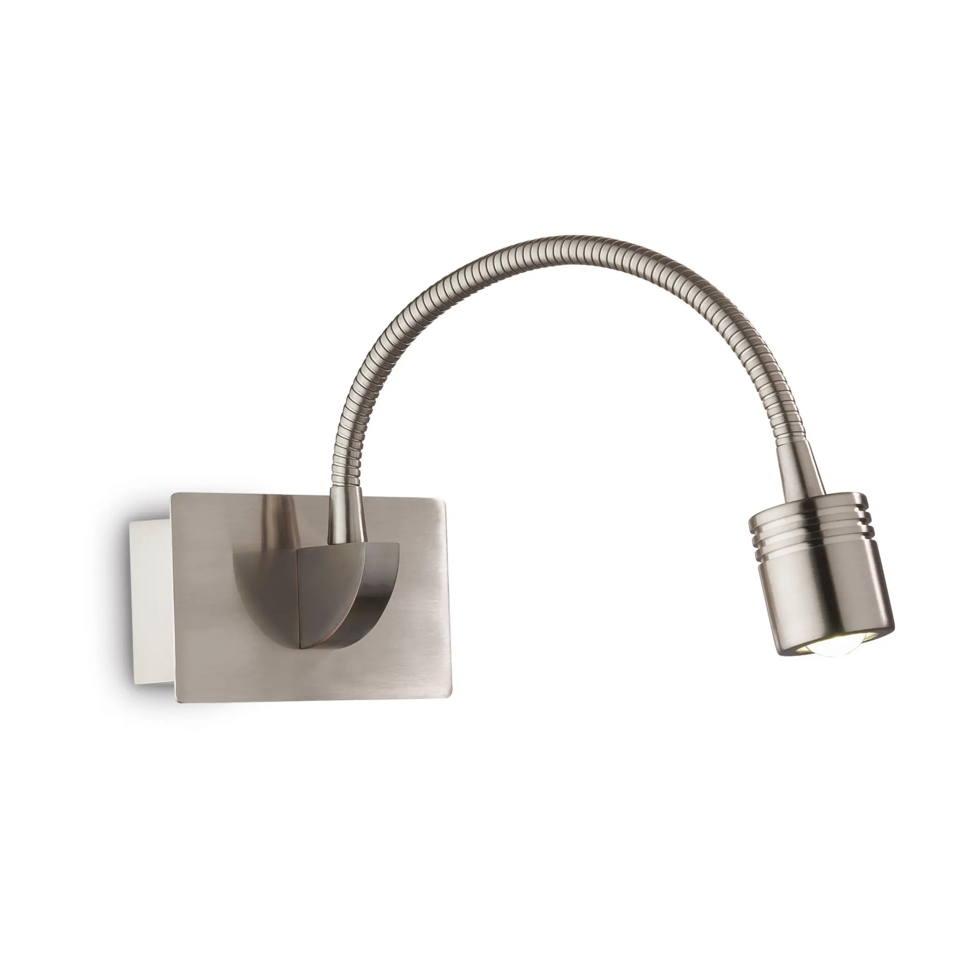 Ideal-Lux - Lampada da parete DYNAMO AP NICKEL, 12 x 7 x h33 cm,<Dmora Clearance