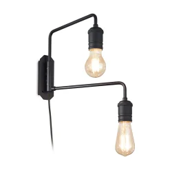 Ideal-Lux - Lampada da parete TRIUMPH AP2 , 5 x 29 x h31 cm,<Dmora Best