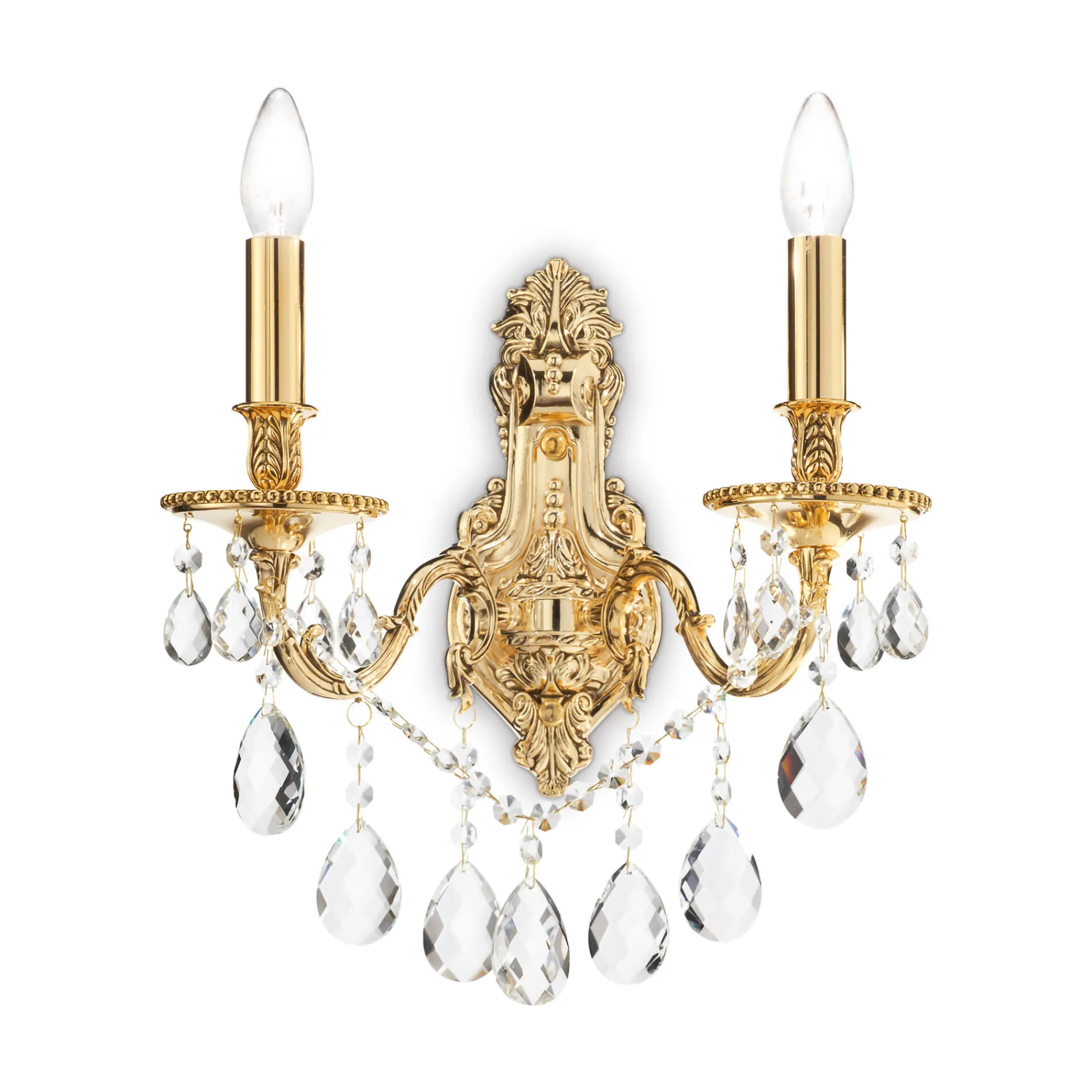 Ideal-Lux - Lampada da parete GIOCONDA AP2 , 31 x 43 x h22 cm,<Dmora Store