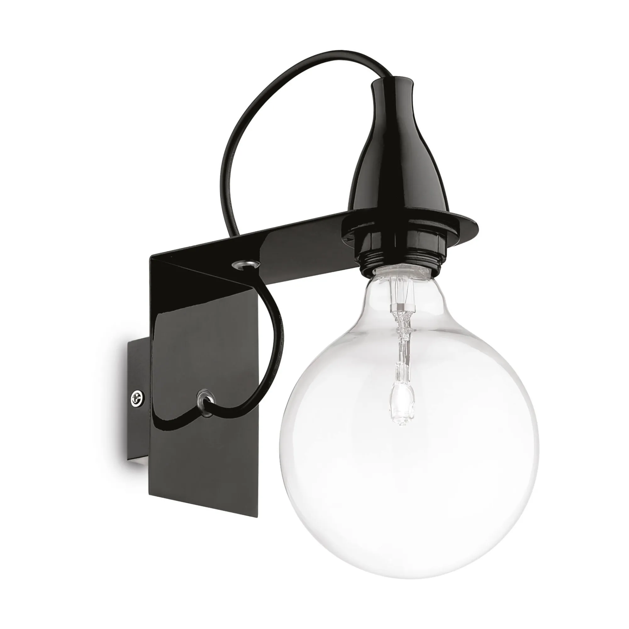 Ideal-Lux - Lampada da parete MINIMAL AP1 , 12 x 23 x h21 cm,<Dmora Best Sale