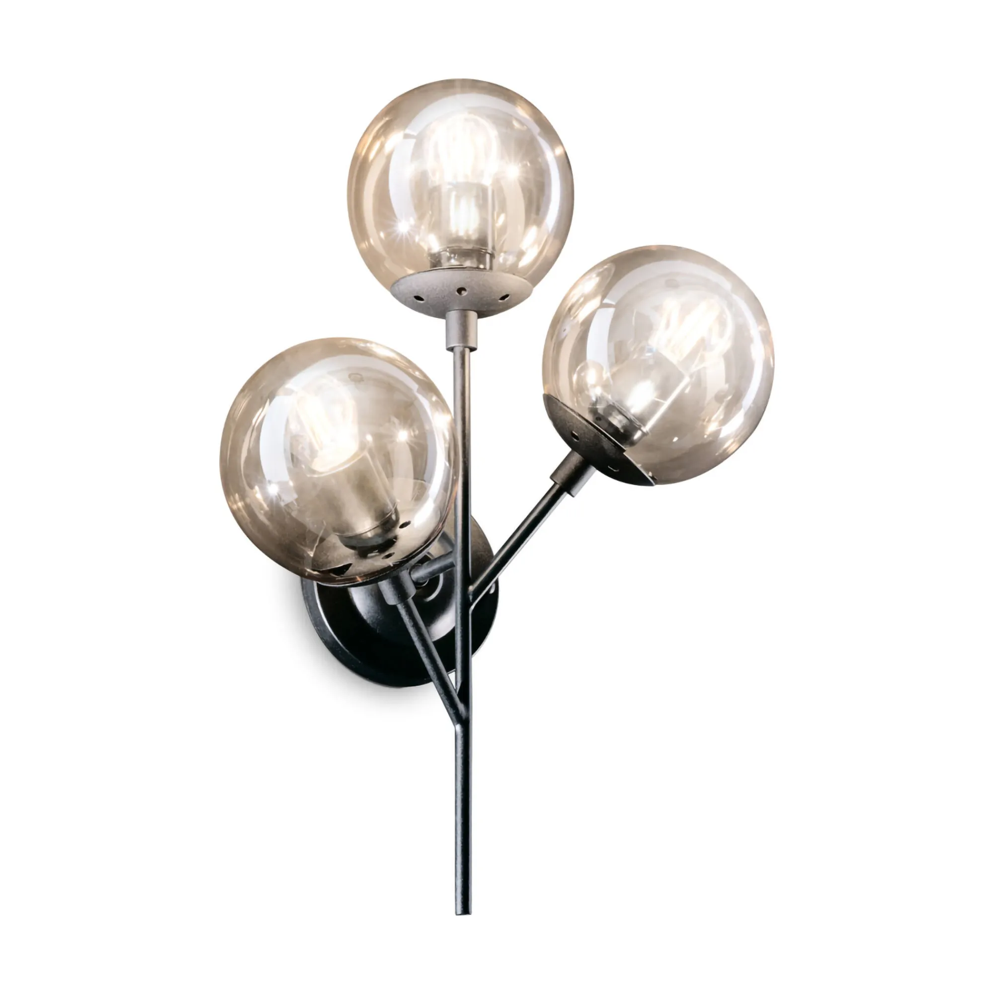 Ideal-Lux - Lampada da parete KEPLER AP3, 38 x 47 x h23 cm,<Dmora New