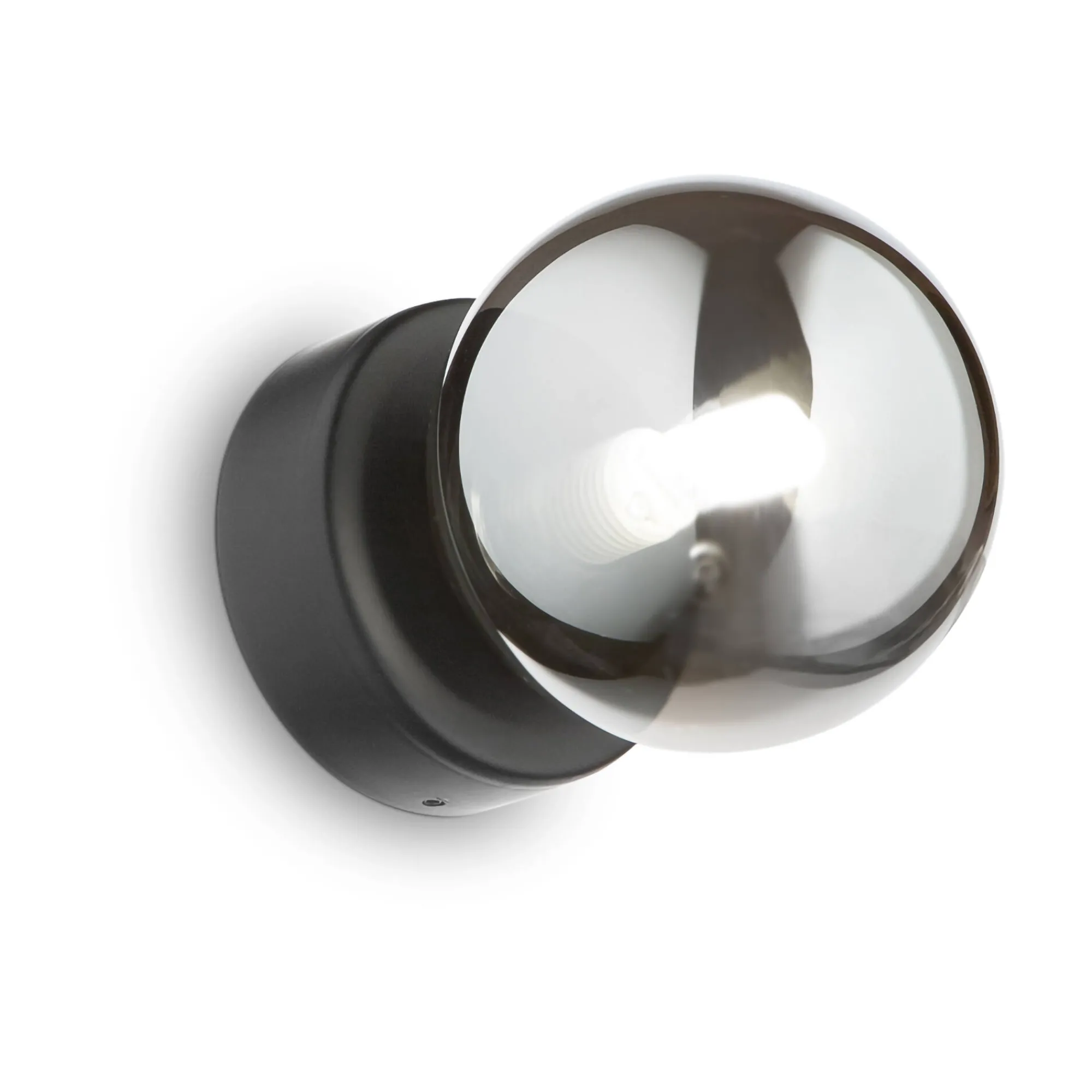 Ideal-Lux - Lampada da parete PERLAGE AP1 FUME', 10 x 10 x h13 cm,<Dmora Online