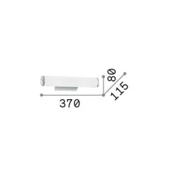 Ideal-Lux - Lampada da parete CAMERINO AP2, 37 x 8 x h12 cm,<Dmora Hot