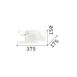 Ideal-Lux - Lampada da parete BOOK-1 AP , 38 x 15 x h18 cm,<Dmora Outlet
