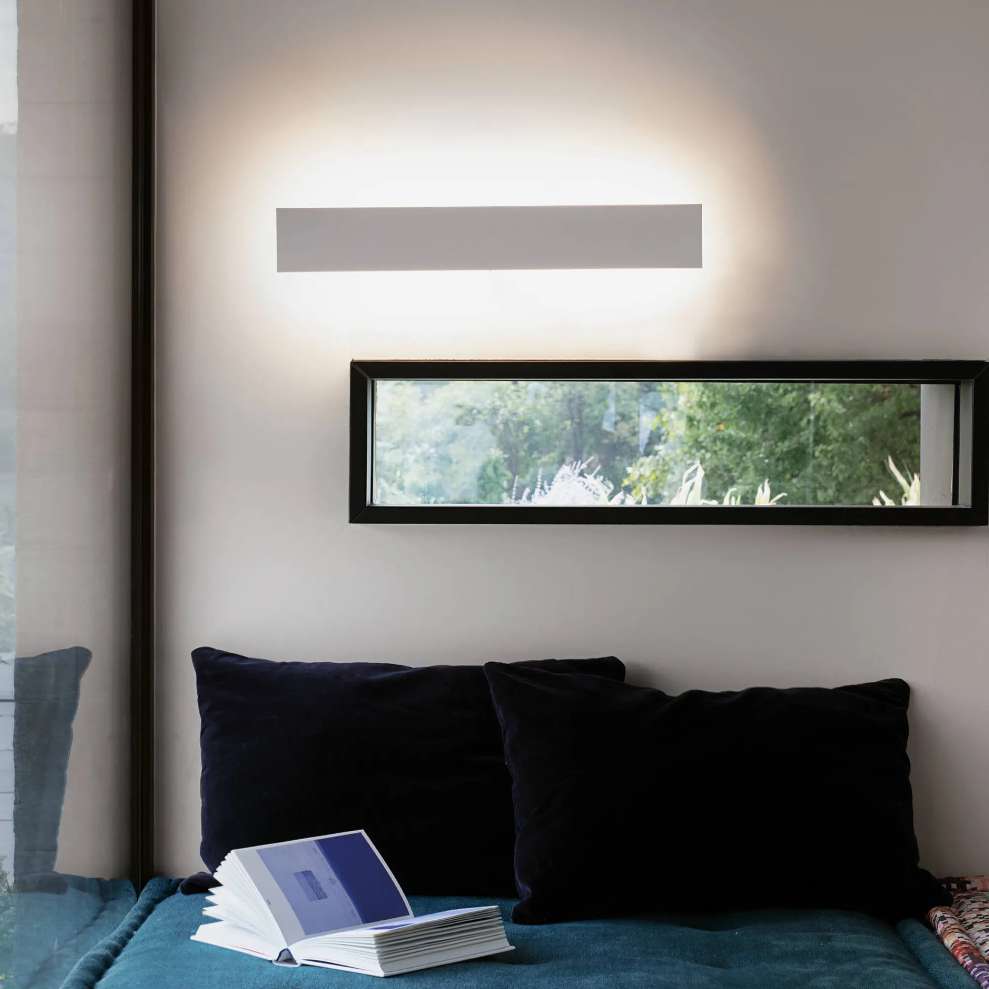 Ideal-Lux - Lampada da parete ZIG ZAG AP D53 3000K , 53 x 8 x h5 cm,<Dmora New