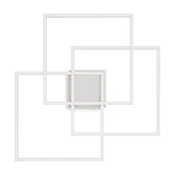 Ideal-Lux - Lampada da soffitto FRAME PL QUADRATO , 59 x 60 x h9 cm,<Dmora Online