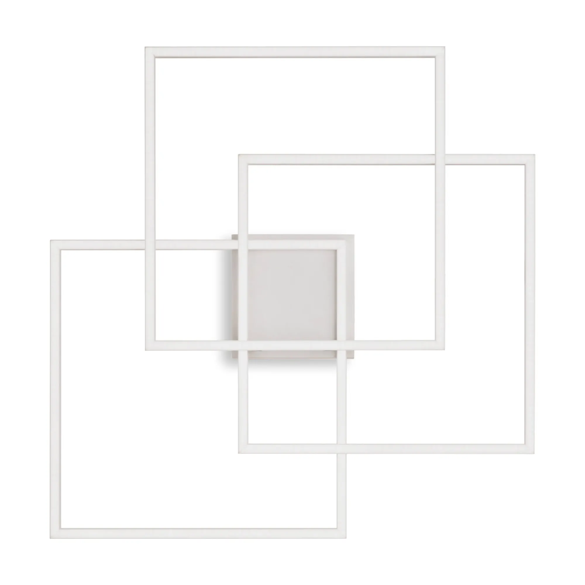 Ideal-Lux - Lampada da soffitto FRAME PL QUADRATO , 59 x 60 x h9 cm,<Dmora Online