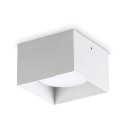 Ideal-Lux - Lampada da soffitto SPIKE PL1 SQUARE , 10 x 10 x h7 cm,<Dmora Cheap