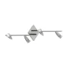 Ideal-Lux - Lampada da soffitto ALFA PL4 NICKEL, 72 x 22 x h16 cm,<Dmora Flash Sale