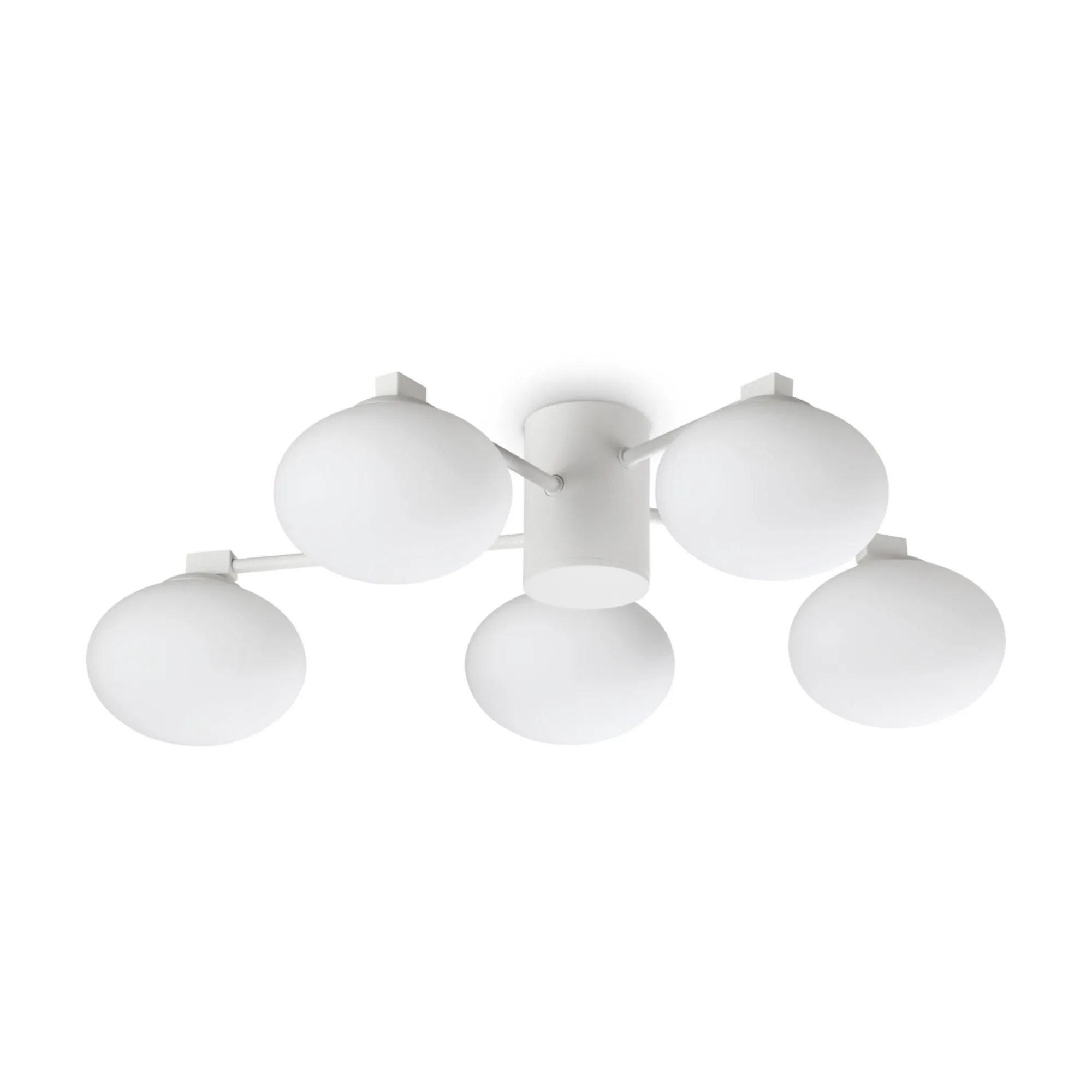 Ideal-Lux - Lampada da soffitto HERMES PL5 D60 , 60 x 60 x h18 cm,<Dmora Sale