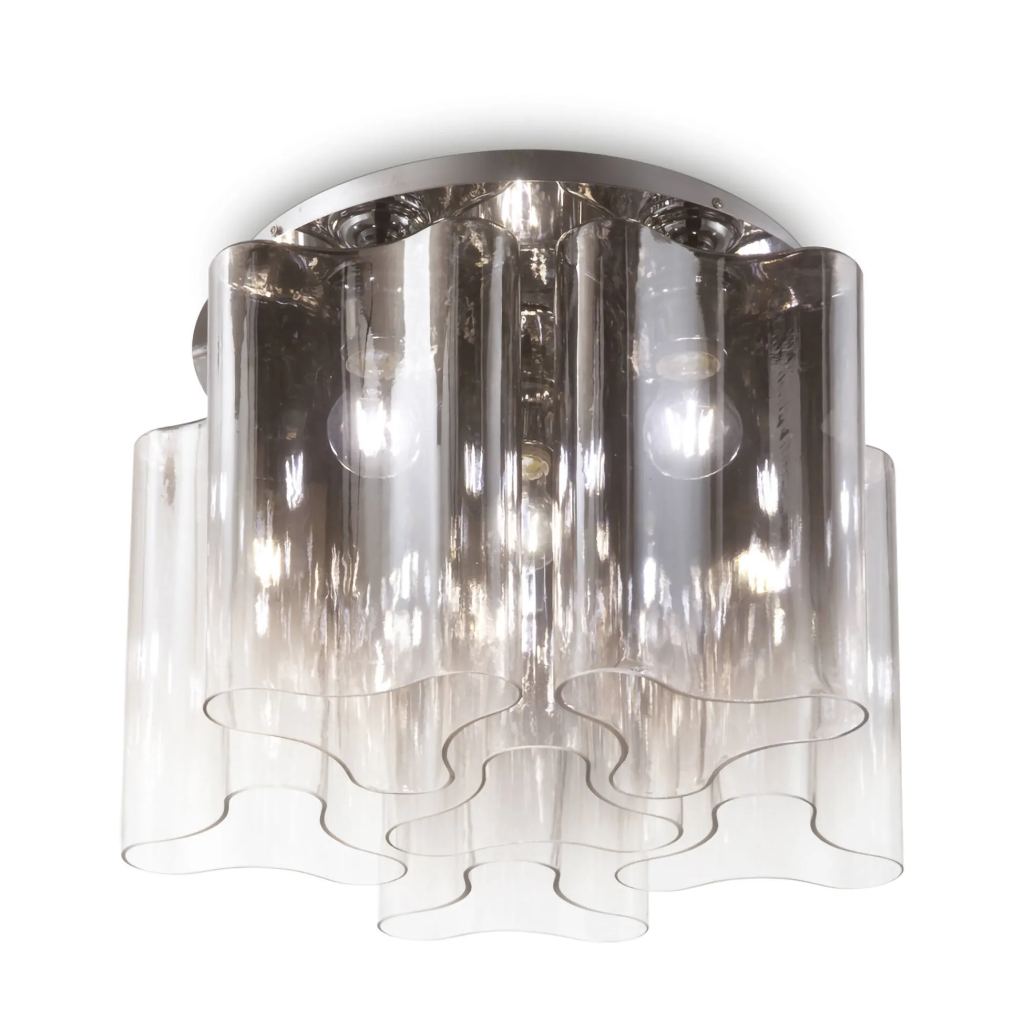 Ideal-Lux - Lampada da soffitto COMPO PL6 FUME', 56 x 56 x h35 cm,<Dmora Online
