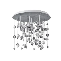 Ideal-Lux - Lampada da soffitto NEVE PL8 , 41 x 41 x h32 cm,<Dmora Clearance