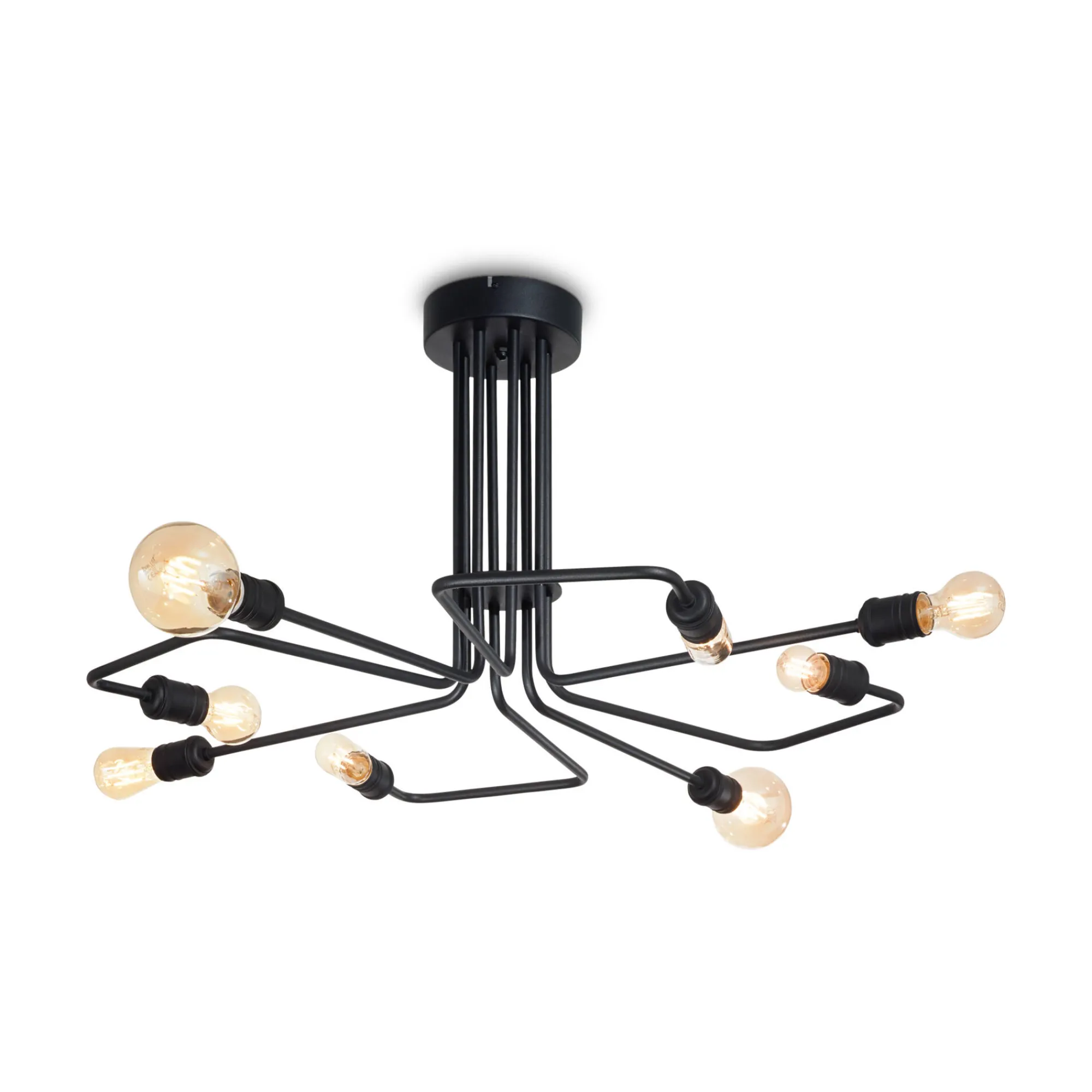 Ideal-Lux - Lampada da soffitto TRIUMPH PL8 , 92 x 92 x h42 cm,<Dmora Shop