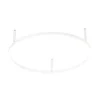 Ideal-Lux - Lampada da soffitto ORACLE SLIM PL D050 ROUND 3000K ON-OFF WH, 50 x 50 x h7 cm,<Dmora Hot
