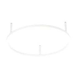 Ideal-Lux - Lampada da soffitto ORACLE SLIM PL D050 ROUND 3000K ON-OFF WH, 50 x 50 x h7 cm,<Dmora Hot