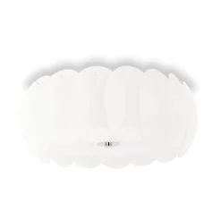 Ideal-Lux - Lampada da soffitto OVALINO PL8, 52 x 52 x h20 cm,<Dmora Fashion