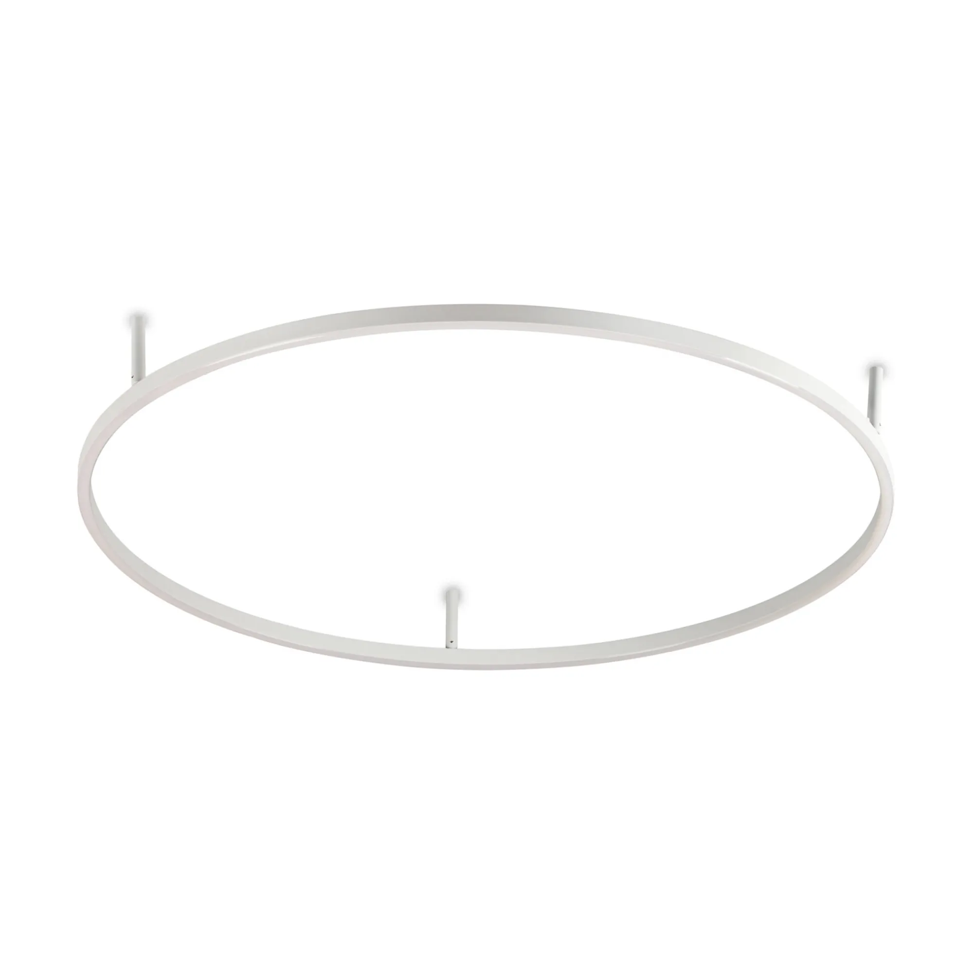 Ideal-Lux - Lampada da soffitto ORACLE SLIM PL D090 ROUND 3000K ON-OFF WH, 90 x 90 x h7 cm,<Dmora Flash Sale