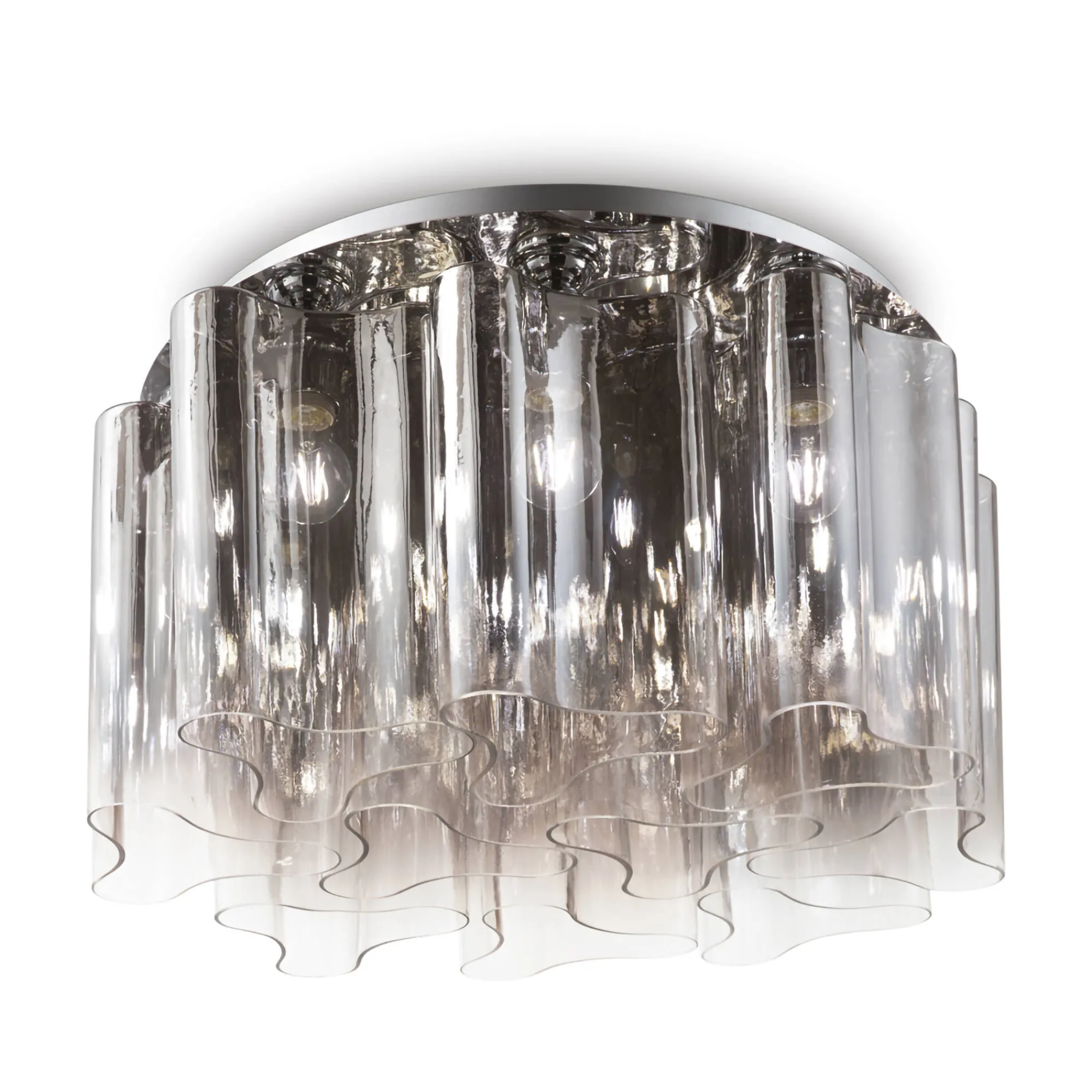 Ideal-Lux - Lampada da soffitto COMPO PL10 FUME', 74 x 74 x h35 cm,<Dmora Sale