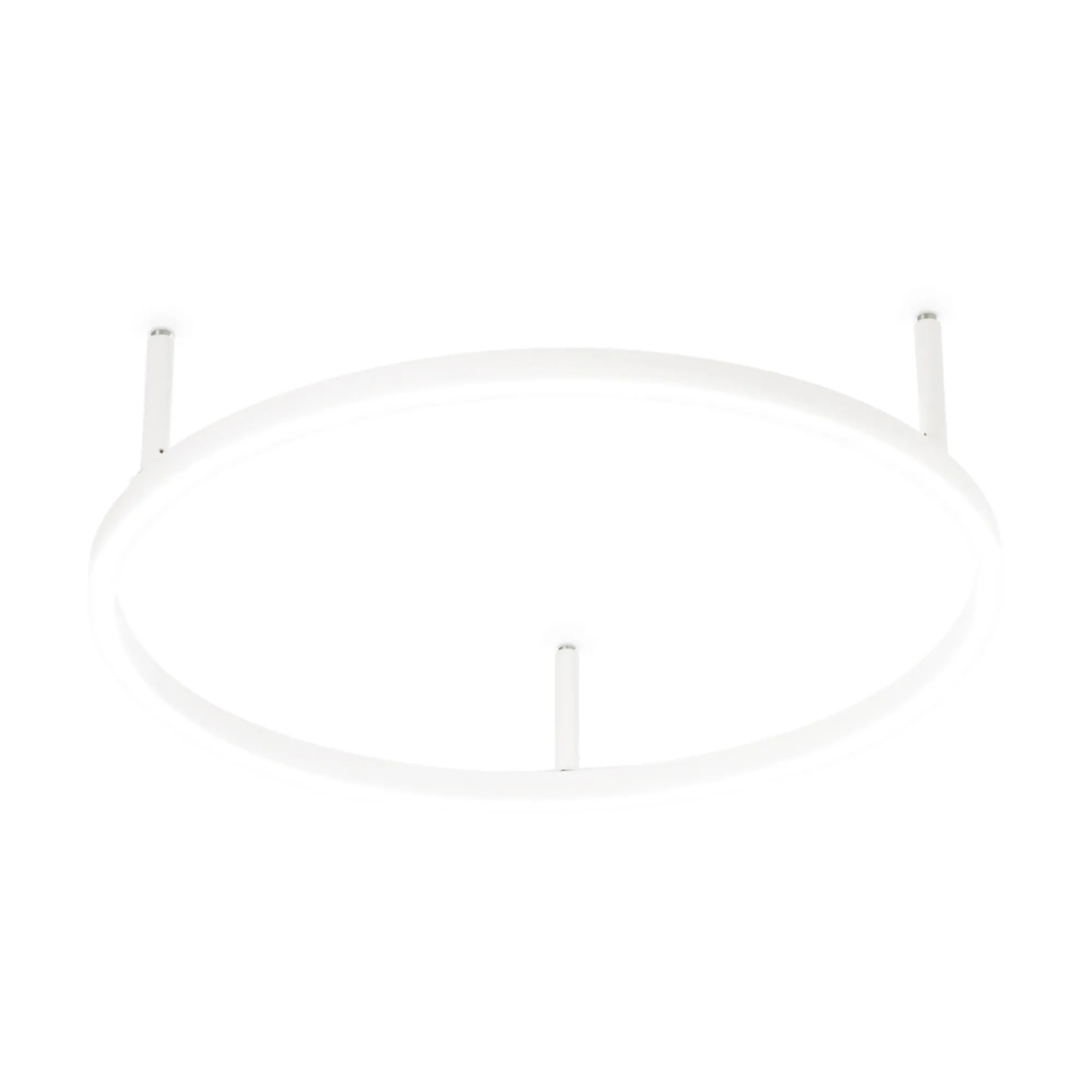 Ideal-Lux - Lampada da soffitto ORACLE SLIM PL D050 ROUND 3000K ON-OFF WH, 50 x 50 x h7 cm,<Dmora Hot