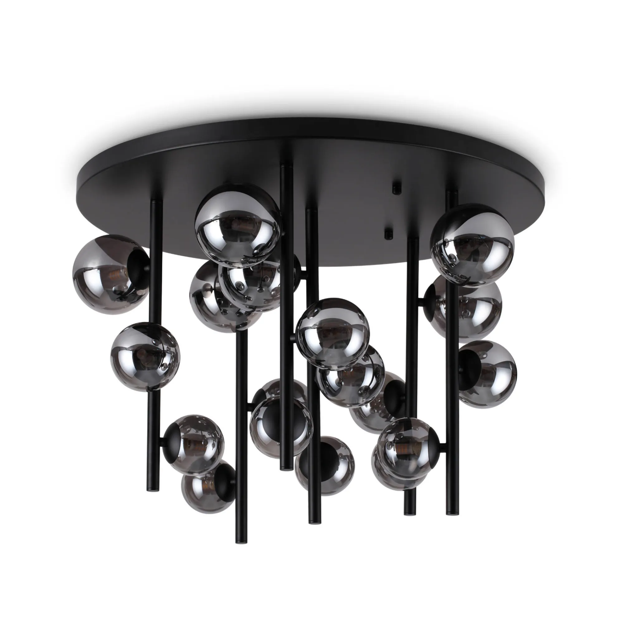Ideal-Lux - Lampada da soffitto PERLAGE PL18 FUME', 75 x 75 x h51 cm,<Dmora Fashion