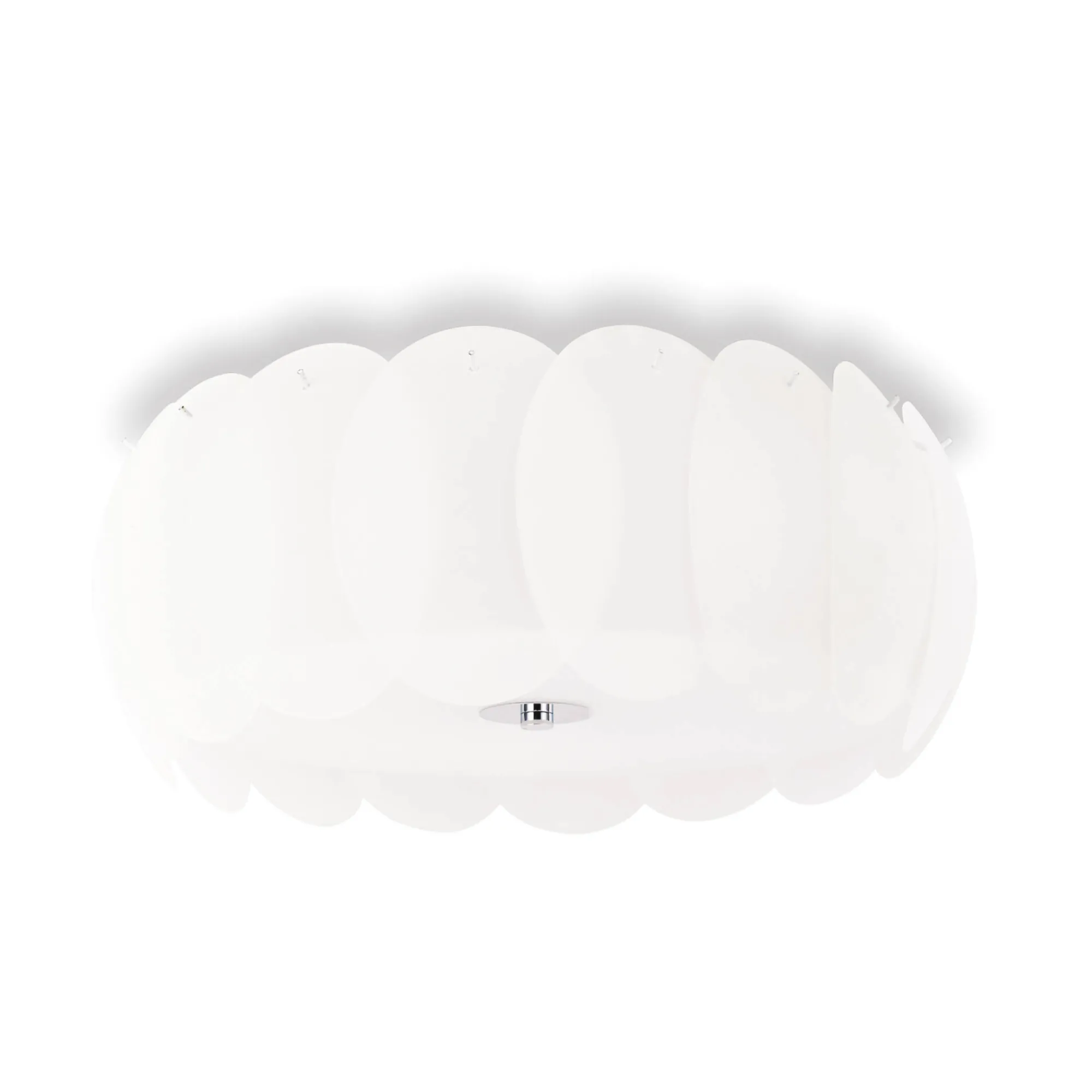 Ideal-Lux - Lampada da soffitto OVALINO PL8, 52 x 52 x h20 cm,<Dmora Fashion