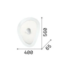 Ideal-Lux - Lampada da soffitto GEKO PL4, 56 x 40 x h7 cm,<Dmora Cheap
