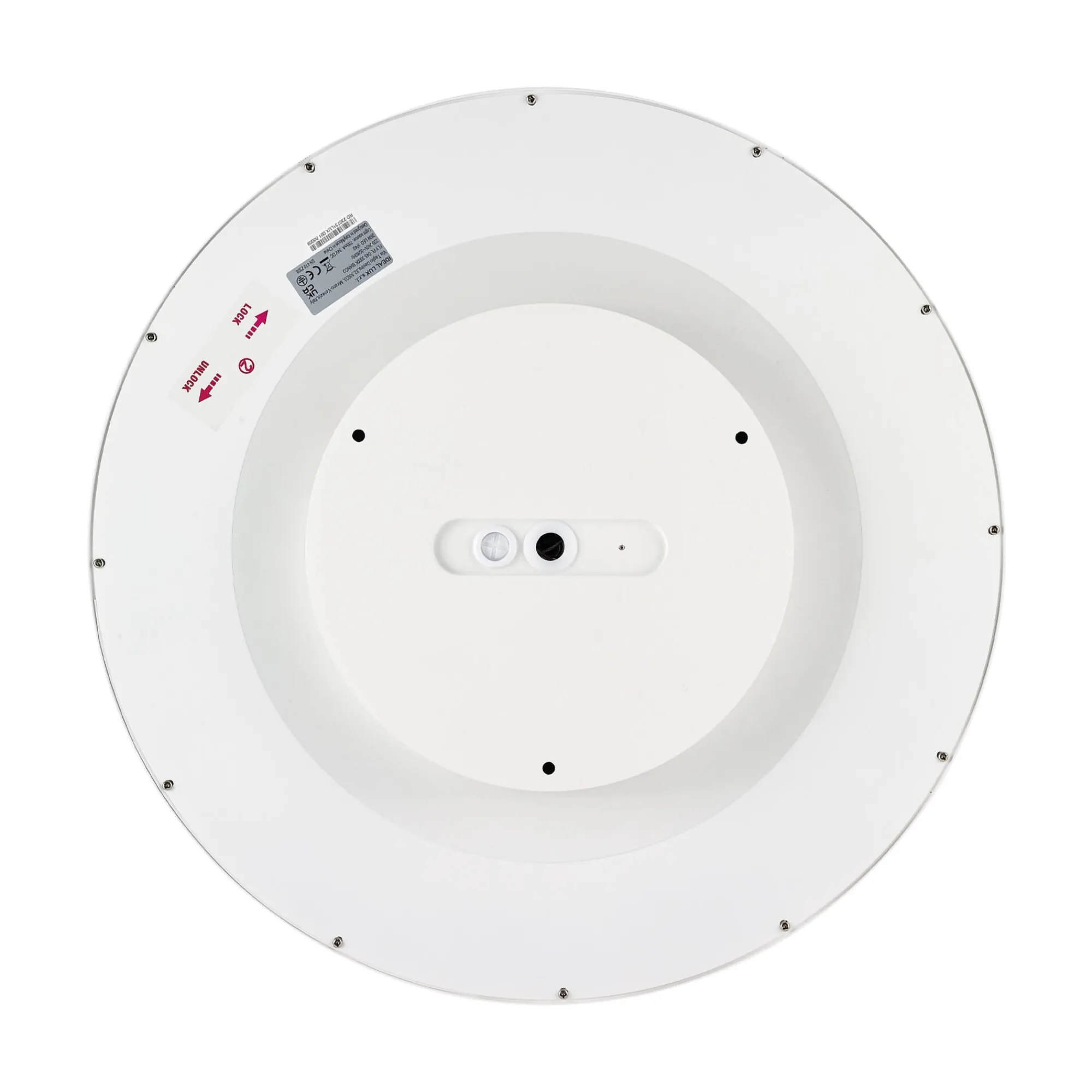 Ideal-Lux - Lampada da soffitto FLY PL D45 3000K , 45 x 45 x h8 cm,<Dmora Store
