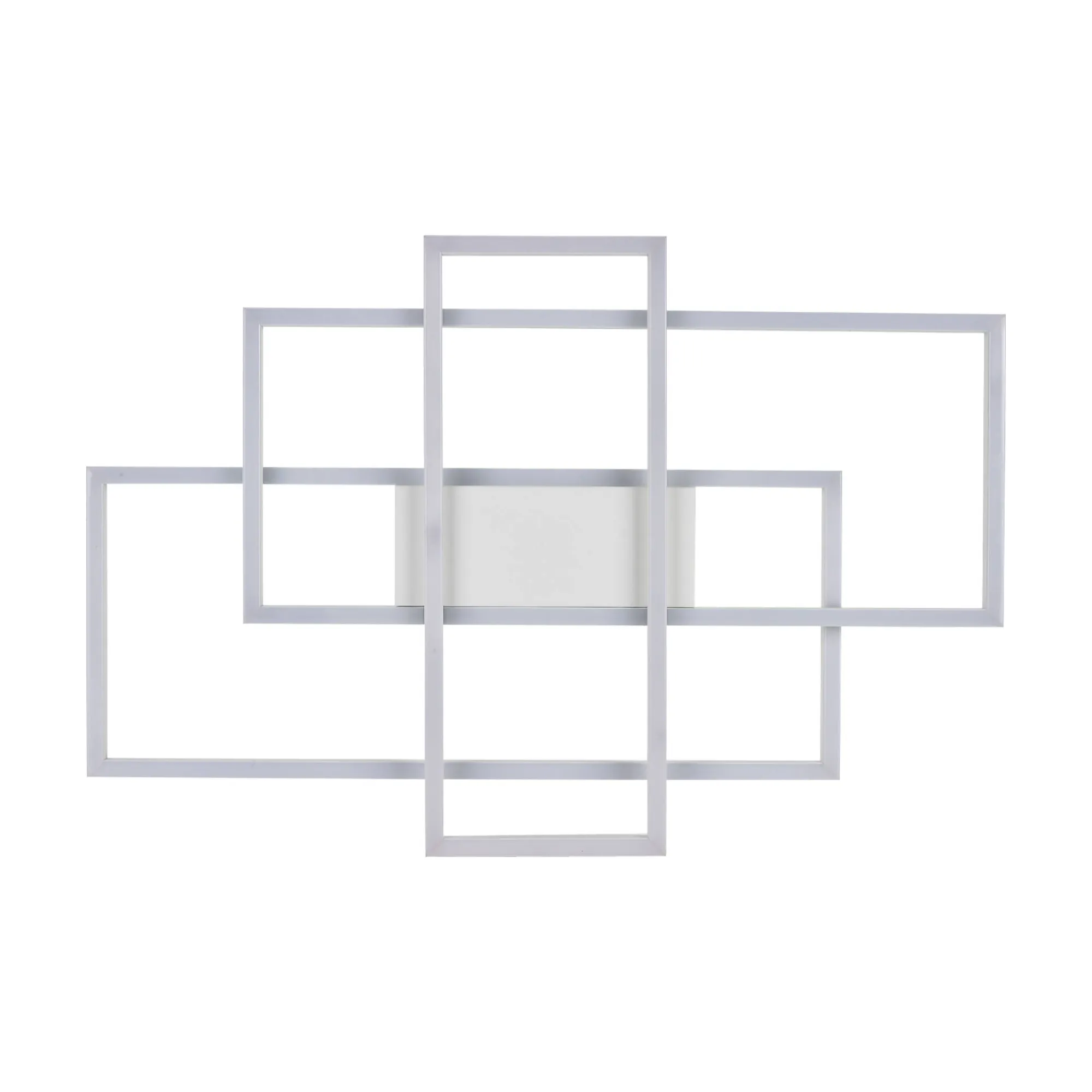 Ideal-Lux - Lampada da soffitto FRAME PL RETTANGOLO , 63 x 41 x h6 cm,<Dmora Cheap
