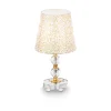 Ideal-Lux - Lampada da tavolo QUEEN TL1 SMALL, 20 x 20 x h37 cm,<Dmora Best Sale