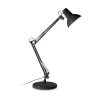 Ideal-Lux - Lampada da tavolo WALLY TL1 TOTAL BLACK, 20 x 36 x h58 cm,<Dmora Hot
